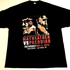 Anvil black 2015, Floyd mayweather, Manny pacquiao shirt